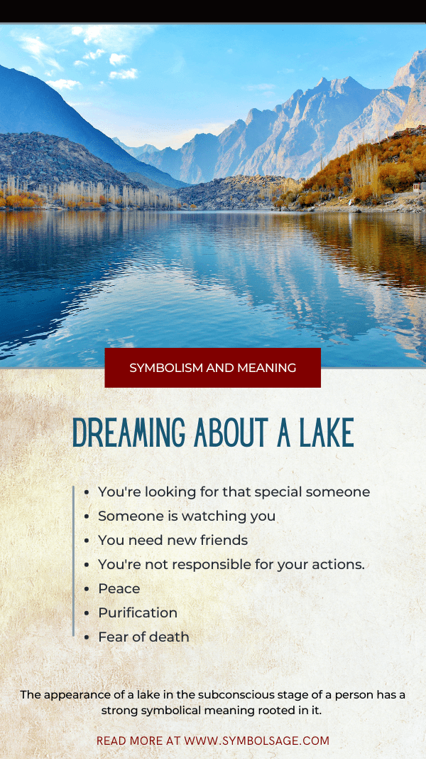  10 झील स्वप्न व्याख्या