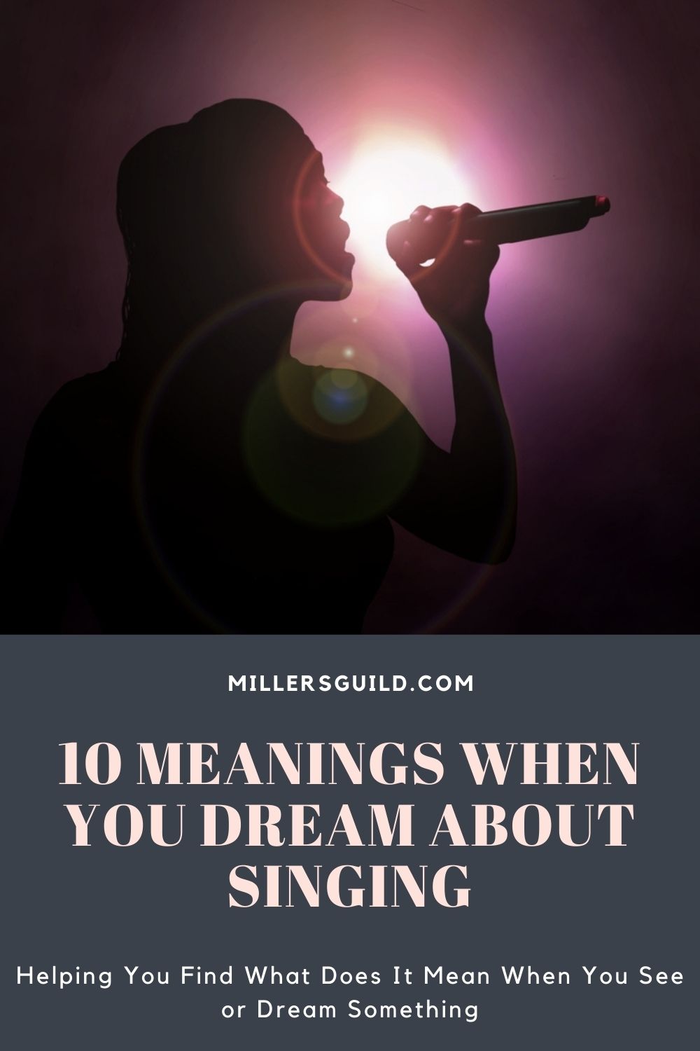  10 Výklad snu o zpěvu