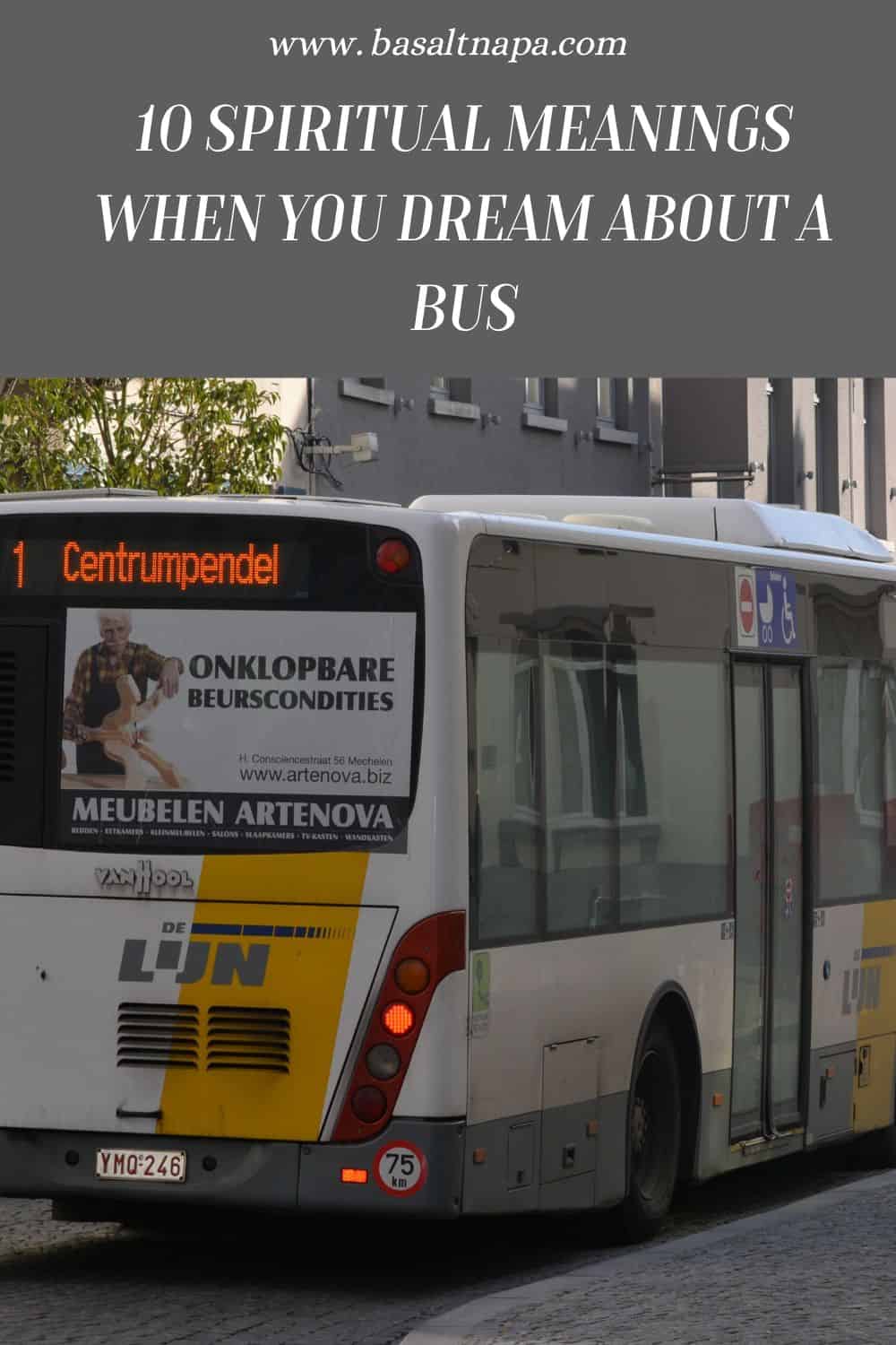  12 Interprétation des rêves de bus