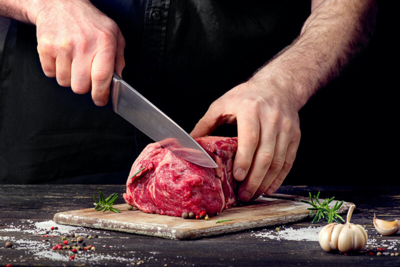  Droominterpretatie Vlees snijden