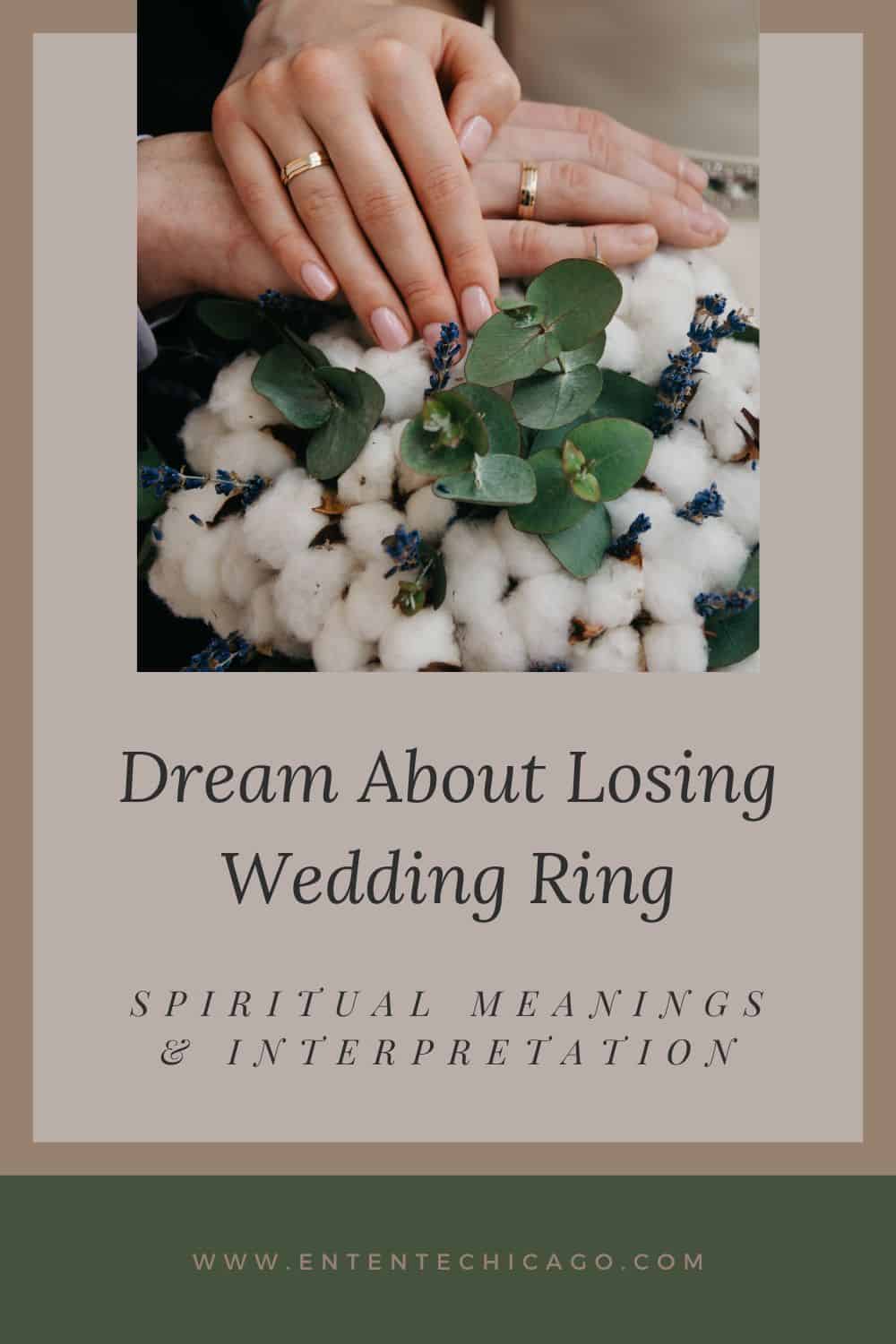  Interpretación de los sueños de perder el anillo de bodas